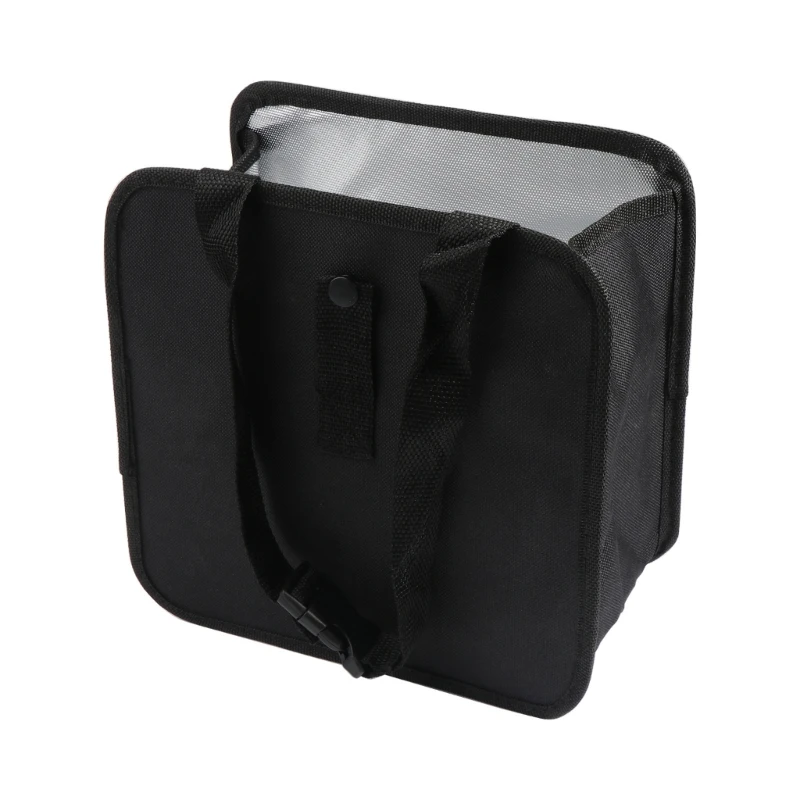 

Automobile Trash Bins Multifunctional Litter Garbage Box Organizer Foldable Garbage for Case Adjustable Elastic Bands St