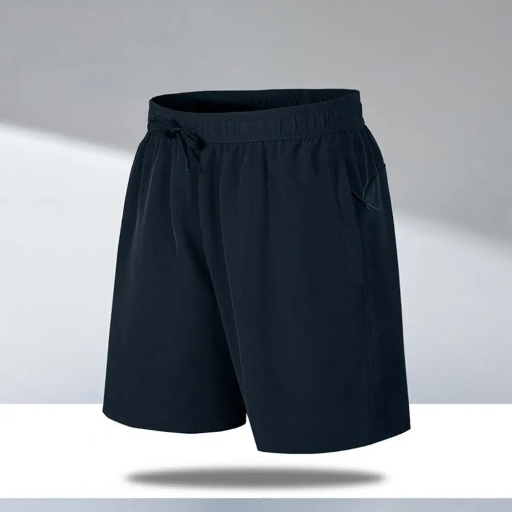 

Summer Stylish Lace-up Knee Length Short Trousers Male Sports Shorts High Waists for Party