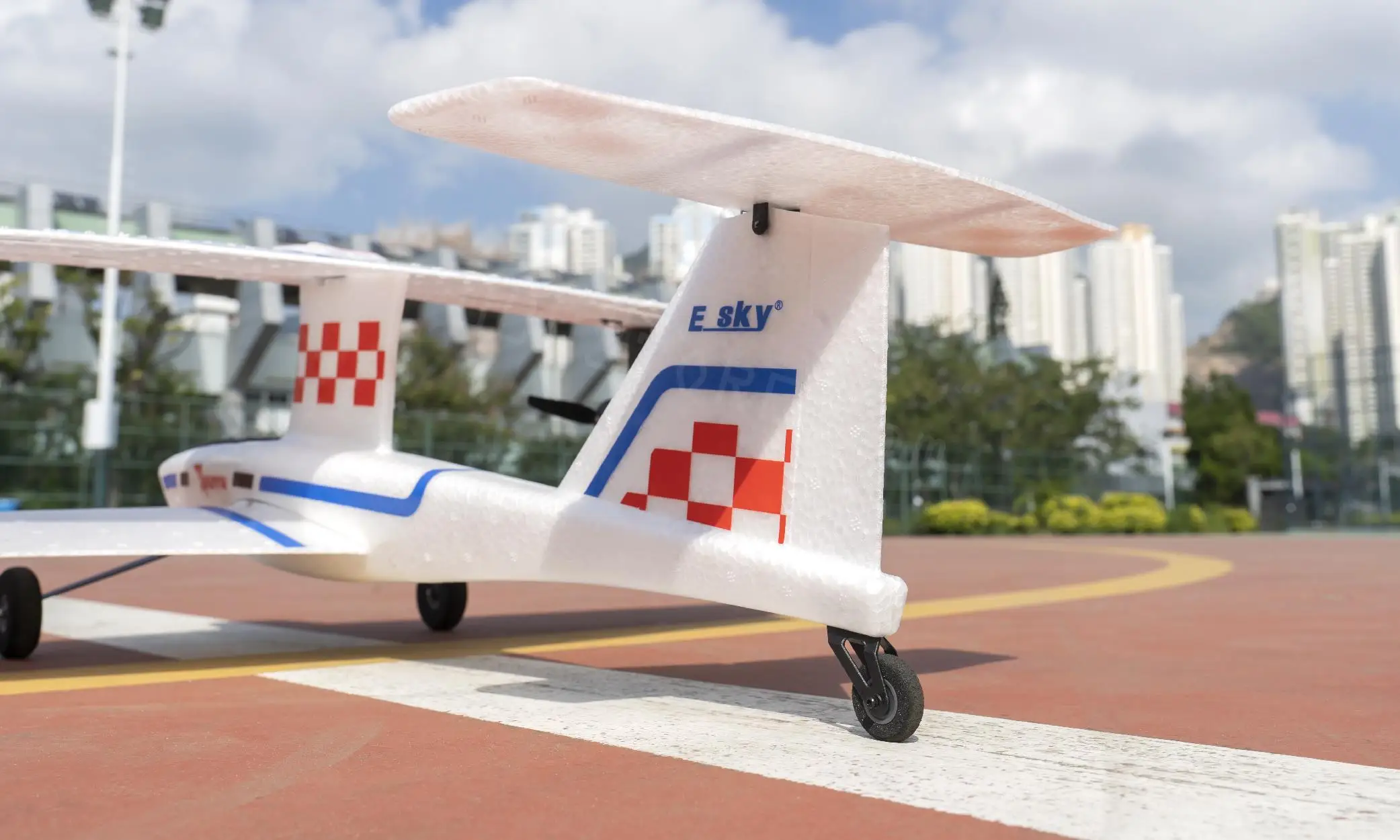 Самолёт ESKY Sparrow Biplane 610 мм Wingspan EPP 2 4 ГГц 3D 6-осевой гироскоп двухмоторный RC Самолет