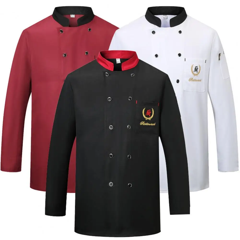 

Catering Uniform Unisex Chef Shirt Pastry Clothing Catering Uniform