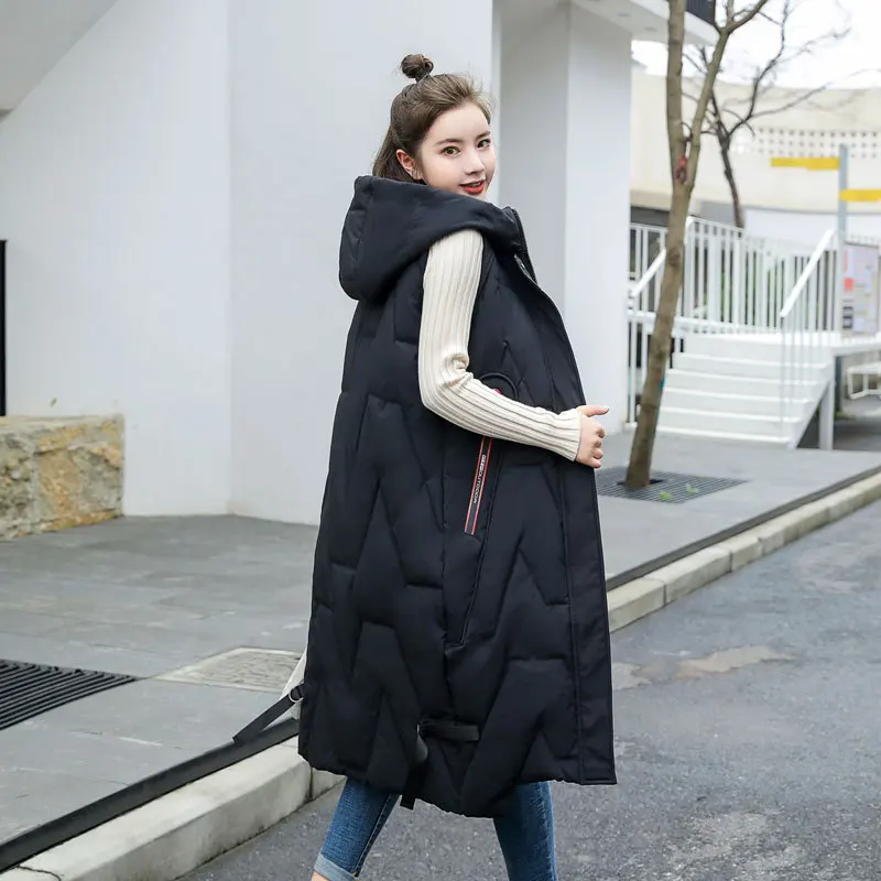 

2022 New Winter Stand Collar Cotton-padded Coat Women qing012