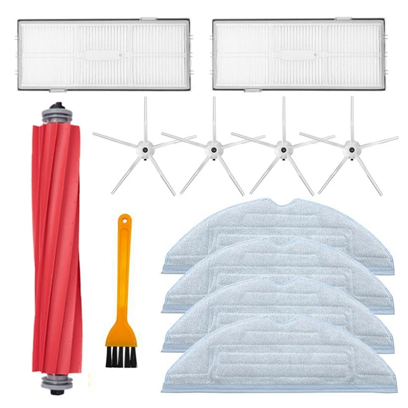 

Mop Cloth Hepa Filter Main Side Brush For Xiaomi Roborock S7 T7plus Vacuum Cleaner Replacement Parts Spare Accessories