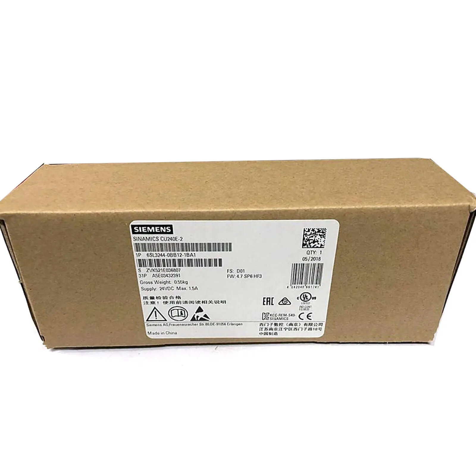

6SL3244-0BB12-1BA1 Brand New Siemens 6SL3244-0BB12-1BA1