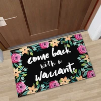 welcome entrance mats creative text doormat outdoor anti slip hallway mats absorbent bathroom floor carpets kitchen rugs