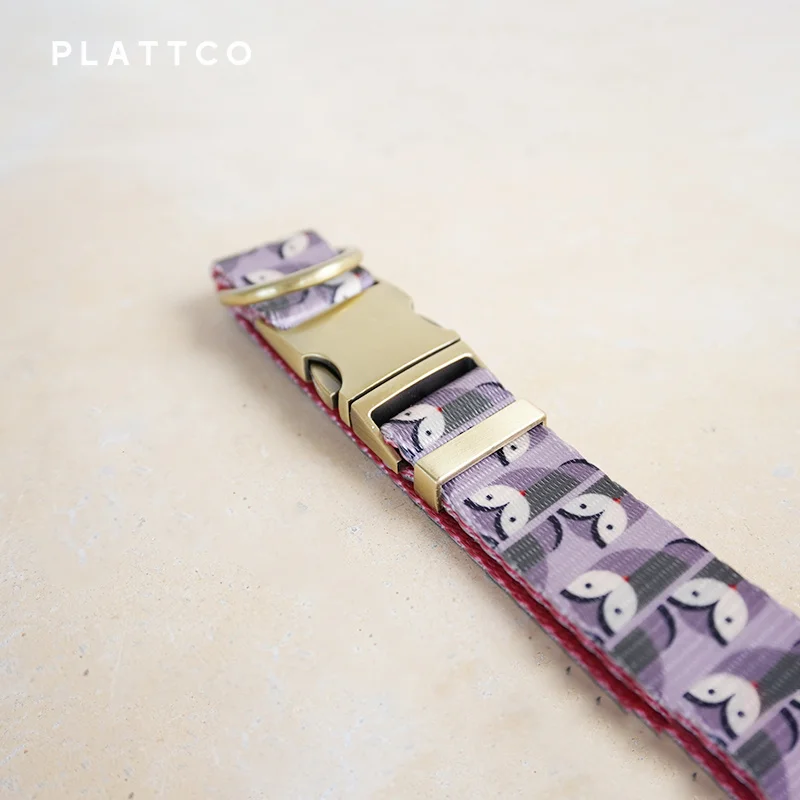 PLATTCO уникальный дизайн собачий ошейник с принтом сфокусированные Совы