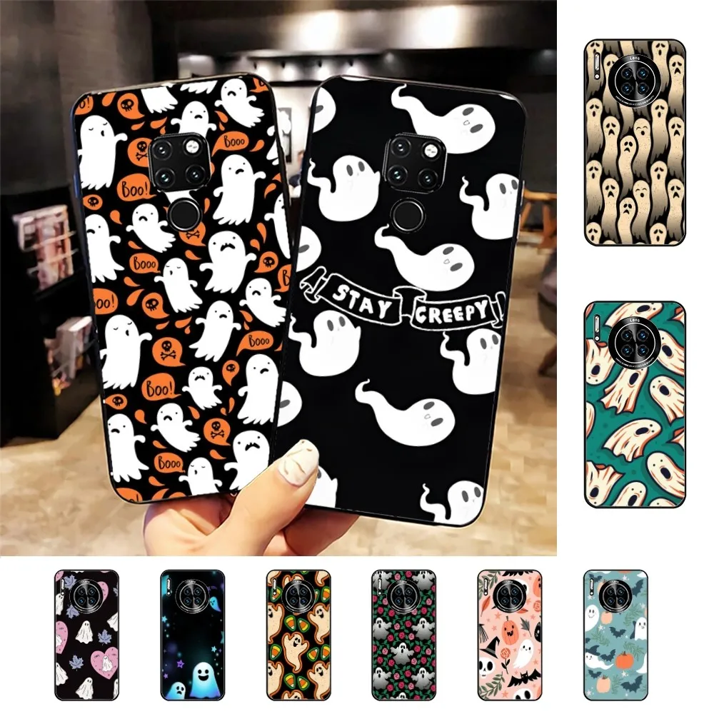 

Ghost Cute Phone Case For Huawei Mate 10 20 30 40 50 Lite Pro Nova 3 3i 5 6 SE 7 Pro 7SE