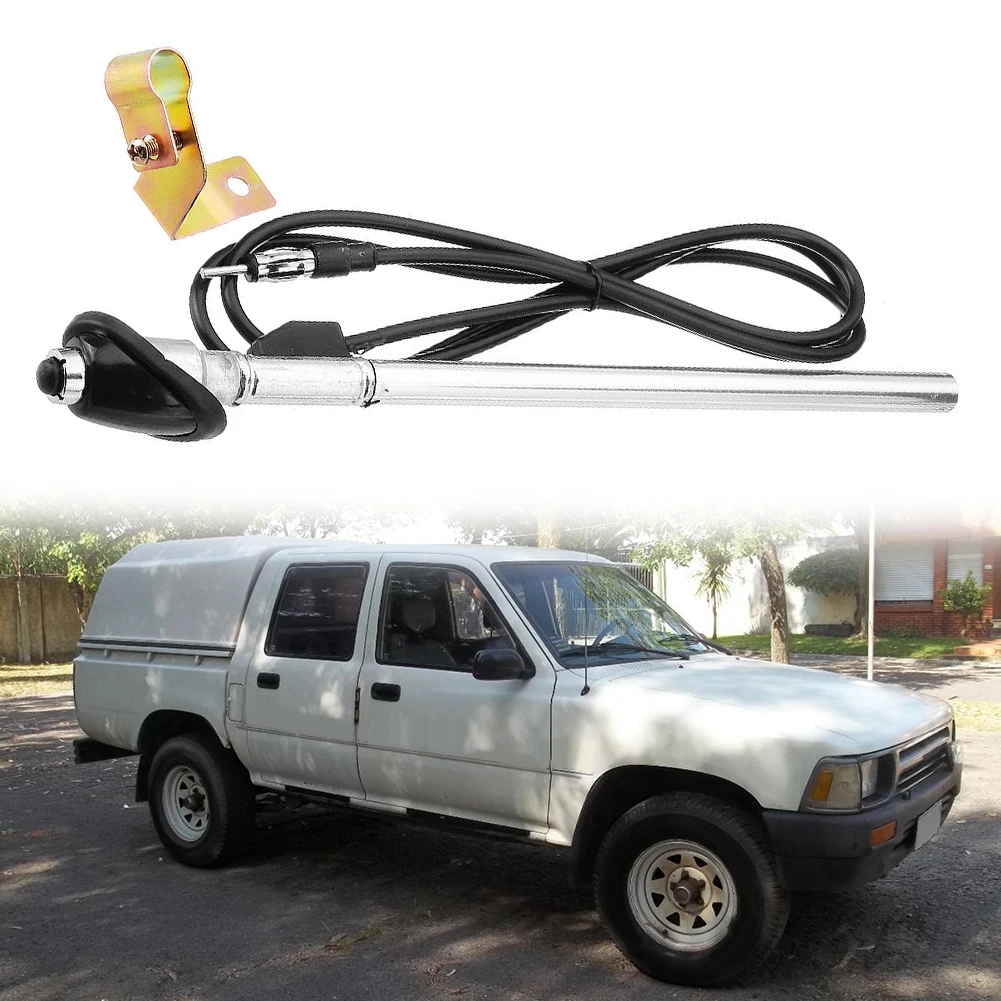 

1 Set Silvery Radio Antenna For Holden TF Rodeo 1988-2003 RWD/ 4x4-TFR/ TFS #AP77/ ZPN-01502 New And High Quality Aerials