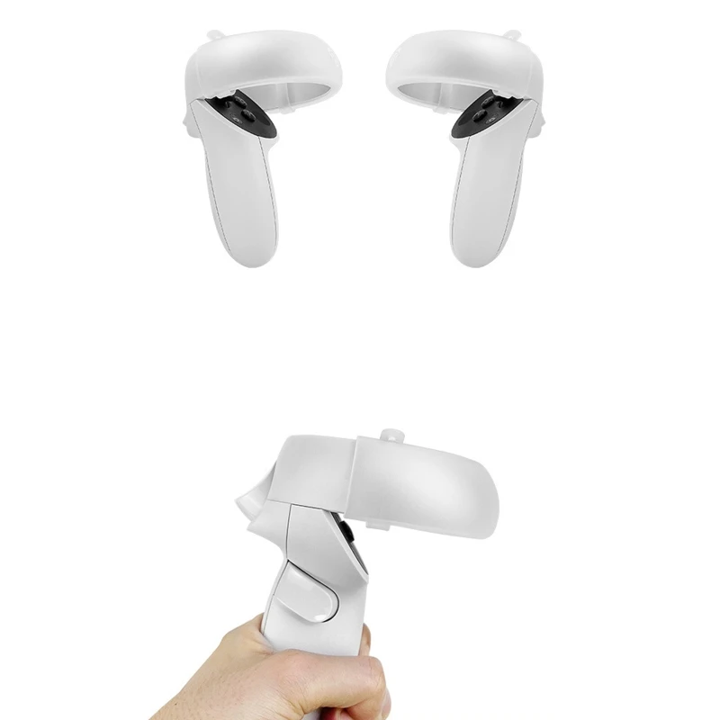 

Anti-Throw Controller Protector Accessories Compatible with Quest 2 Touch Handle Sweat-proof Ring Protector Accessories