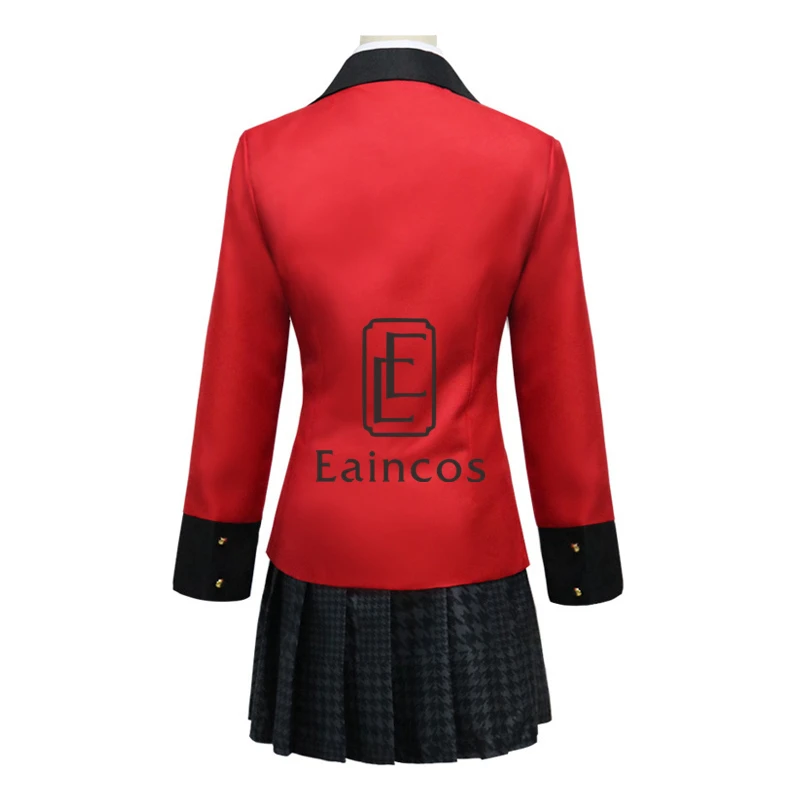 Аниме Kakegurui Jabami Yumeko Kirari Momobami костюмы для косплея японские школьные униформы