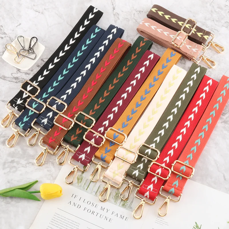 

Nylon Adjustable Bag Strap for Women Handbag Replacement Wide Crossbody Shoulder Strap Bag Accessories