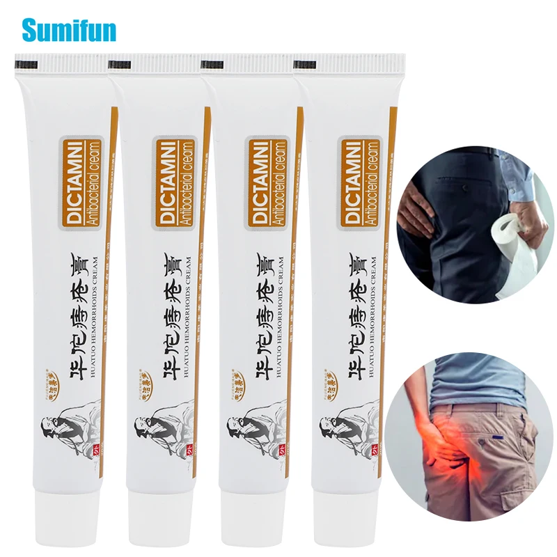 

2/4/6 шт., Китайские лечебные мазь от геморроя