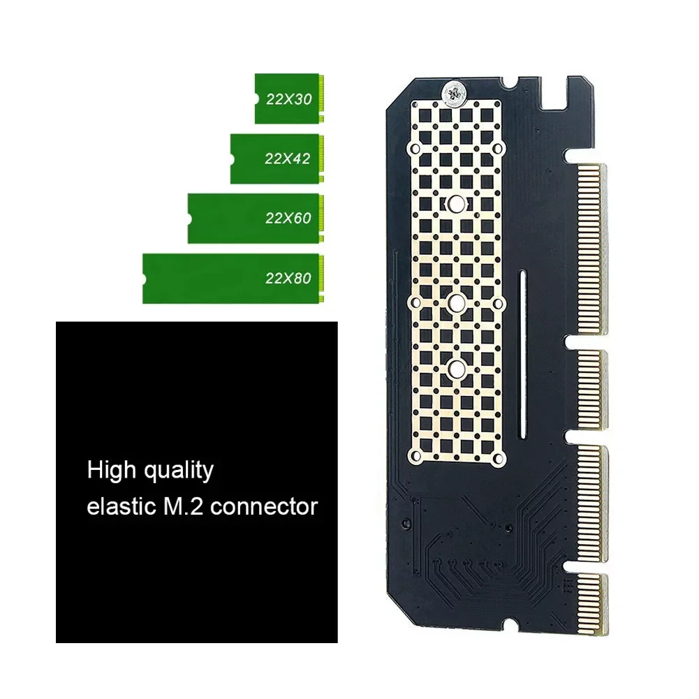 

M.2 NVME PCIE to M2 Adapter NVME SSD M2 PCIE X16 Expansion Card Computer Adapter Interface M.2 NVMe SSD to PCIE M.2 Adapter