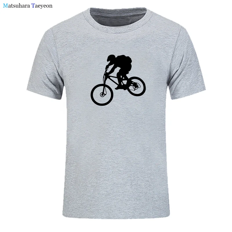 

Футболка мужская с коротким рукавом, забавная Байкерская тенниска с изображением пульса и горного велосипеда, модная семейная майка оверса...