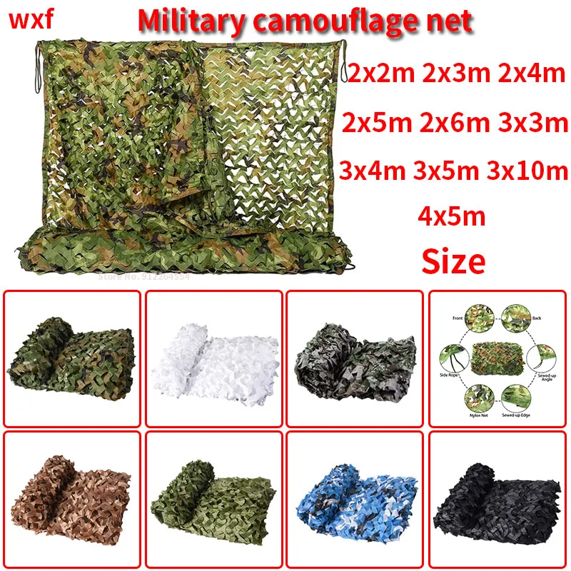 

Military camouflage netting reinforcement Hunting camouflage netting Car tent Gazebo Camping hiking shade netting Jungle Beige