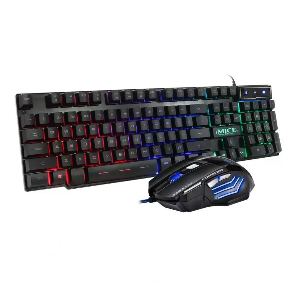 

Игровая клавиатура с RGB-подсветкой и игровой мышью