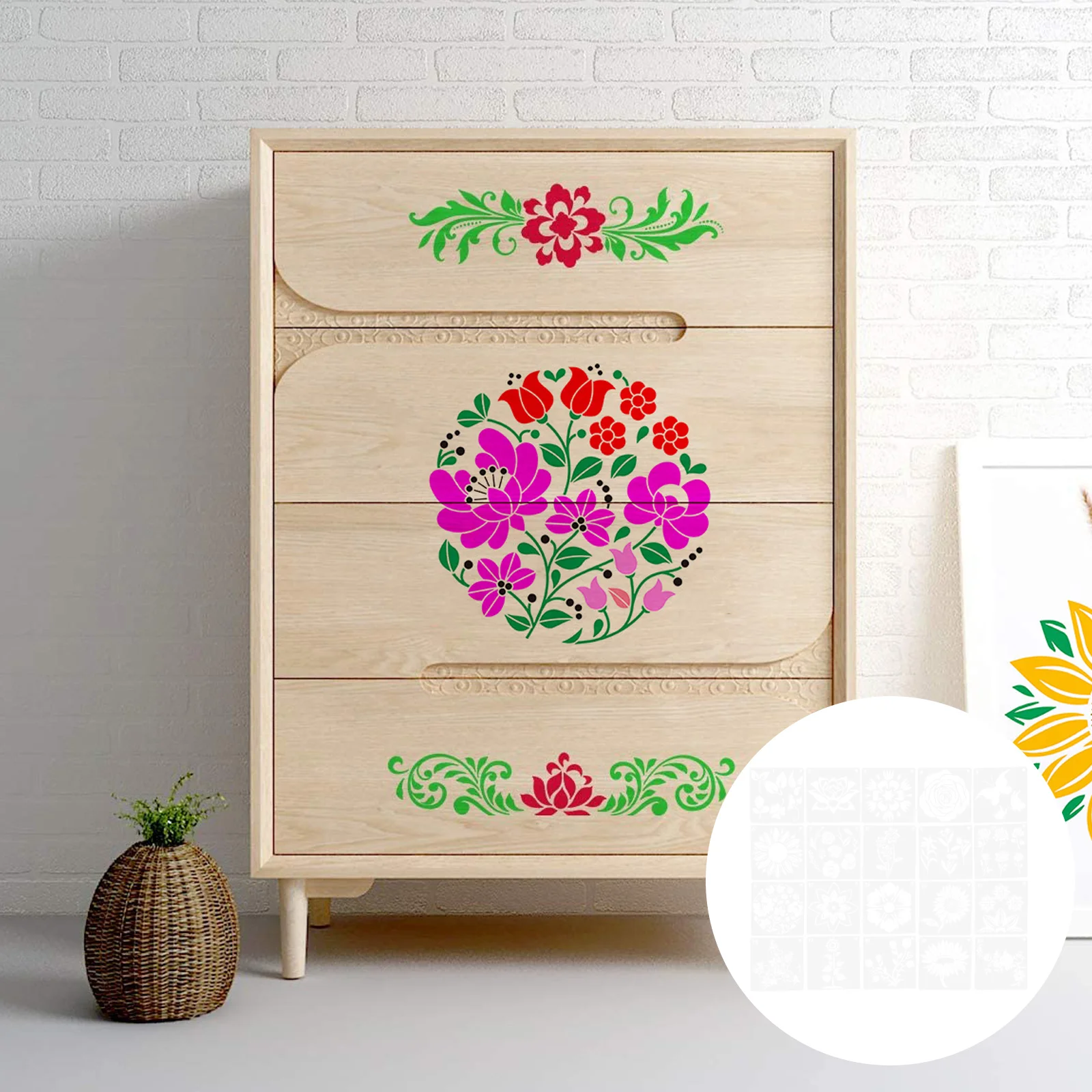 

Stencils Drawing Stencil Painting Template Kids Templatesflowerwalldiy Kits Children Child Set Stuff Printing Board Projects