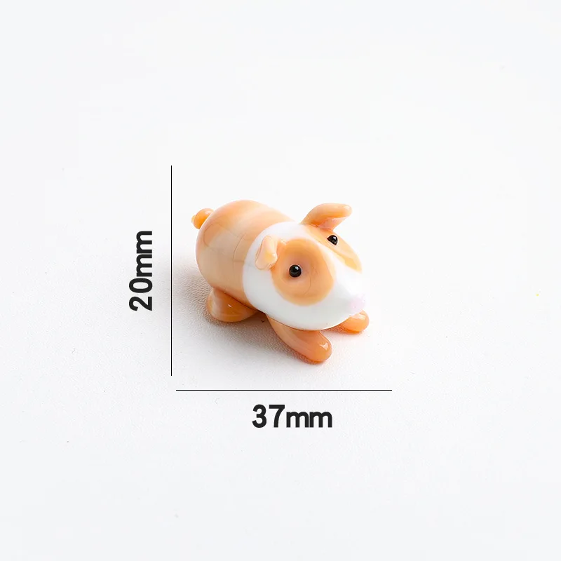 Креативные мини-стеклянные украшения в японском стиле с животными, милые лесные животные, сова, олень, тигр, стеклянное украшение, аксессуары для домашнего декора хольгер хааг лесные животные в натуральную величину