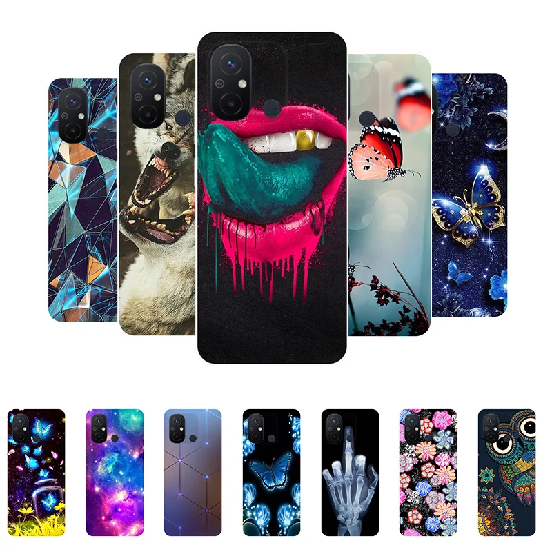 

For Xiaomi Redmi 12C Case 12 C Cartoon Soft Silicone Shockproof Phone Cover for Redmi 12C 4G 6.71" Funda Bumper on Redmi12C