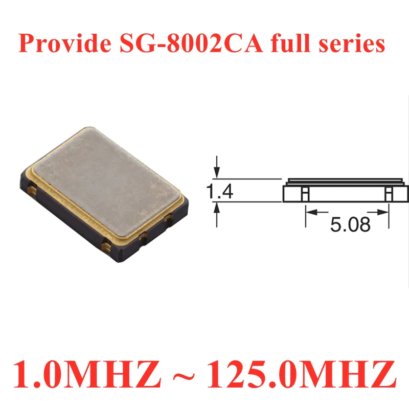 

(10 шт.) SG-8002CA 58,320000 МГц PT BQ3309CA300109 XTAL OSC XO CMOS 4-SMD оригинальный флуоресцентный кварцевый генератор