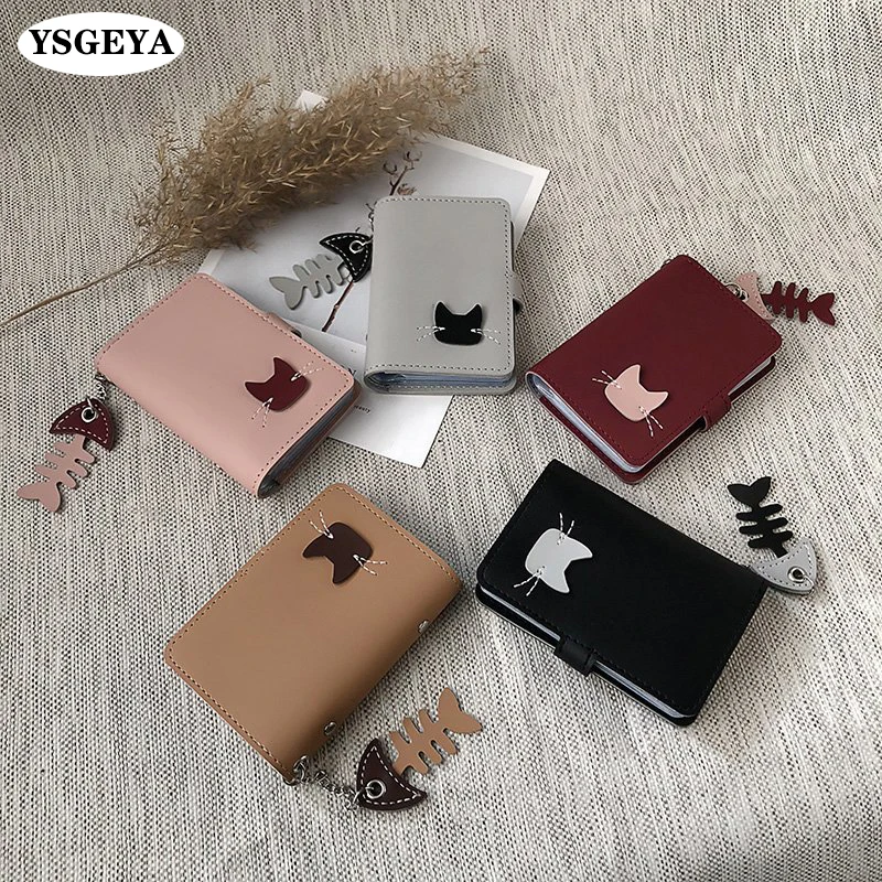 

YSGEYA модный держатель для карт, кредитница, кошелек для монет, многофункциональный держатель для карт