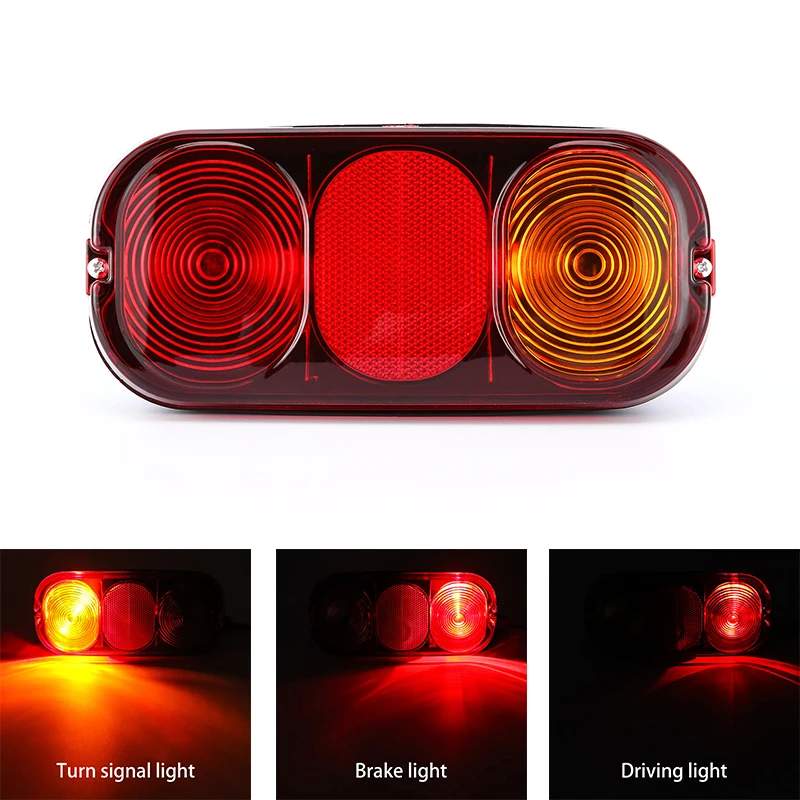 

Car Tail Light Stop Turn Signal Indicator Rear Lamp for JCB 2CX 3CX 4CX Project 12 & 21 etc Excavator Rear Driving Light
