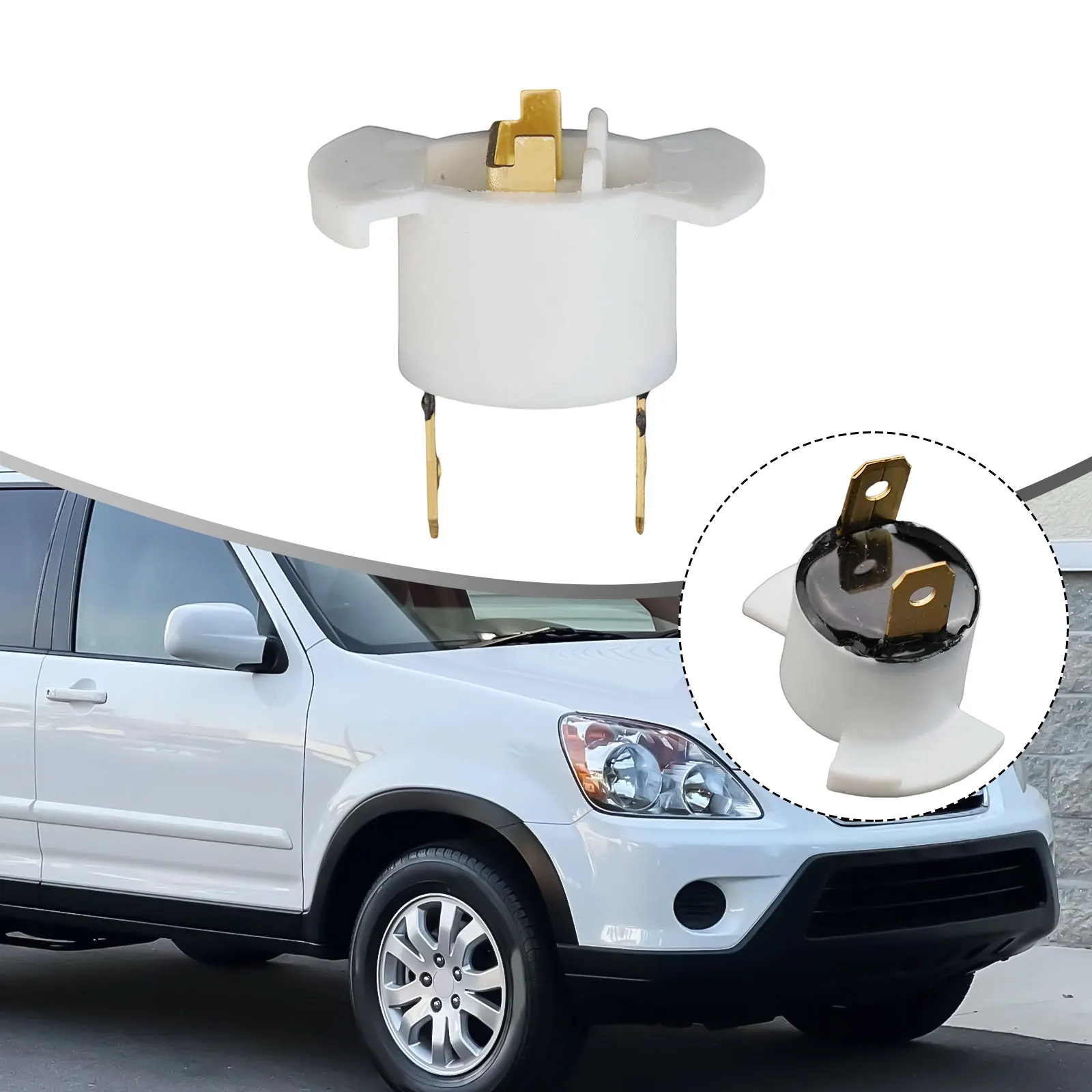 

Цвет: как показано на рисунке, цоколь лампы для фар, номер детали 33116-SD4-961, внешний вид, размер формы, прямая замена для Honda CR-V