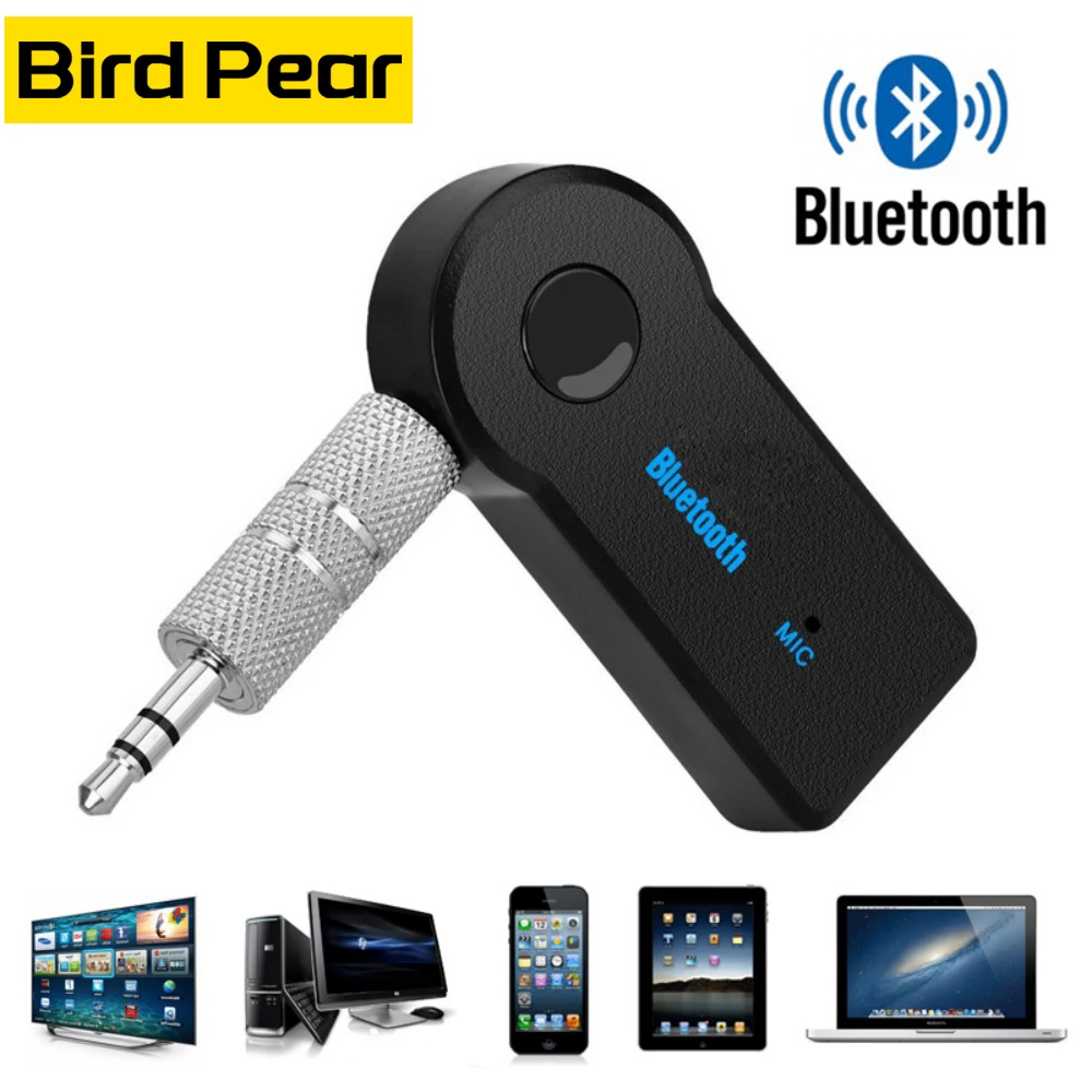 

2In1 Wireless Receiver Transmitter Adapter 3.5mm Jack For Car Music Audio Aux Bluetooth-compatible Headphone Reciever Handsfree