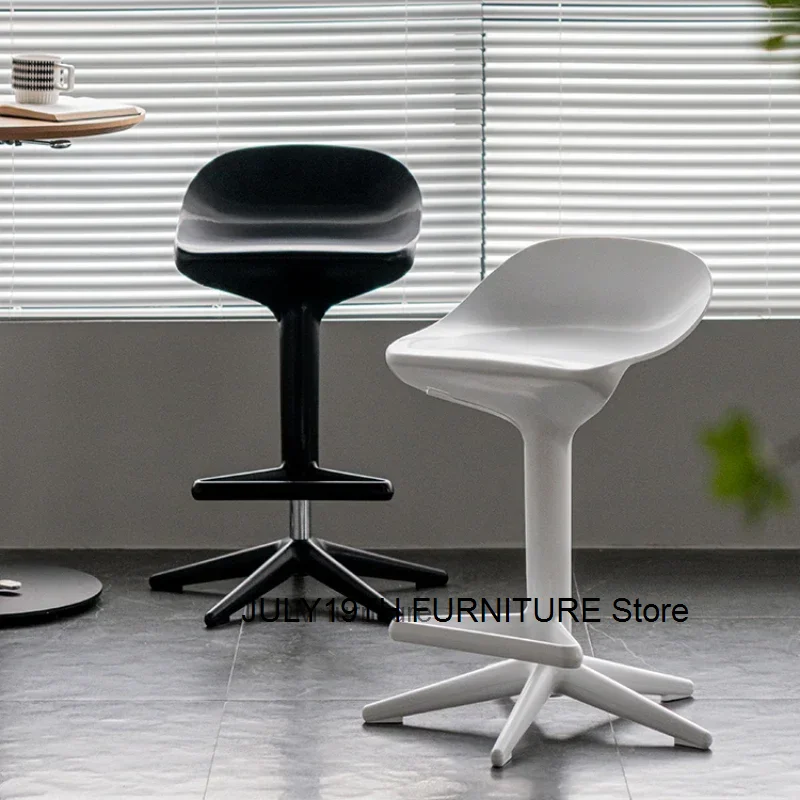 Современный Вращающийся барный стул роскошная функциональная Регулируемая