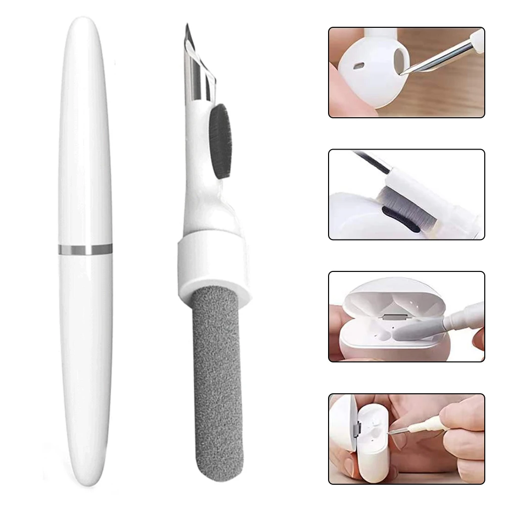

Набор для очистки наушников Airpods Pro 3 2 1, чистящая ручка, щетка для наушников с Bluetooth, инструменты для очистки чехла для Air Pods Samsung Xiaomi
