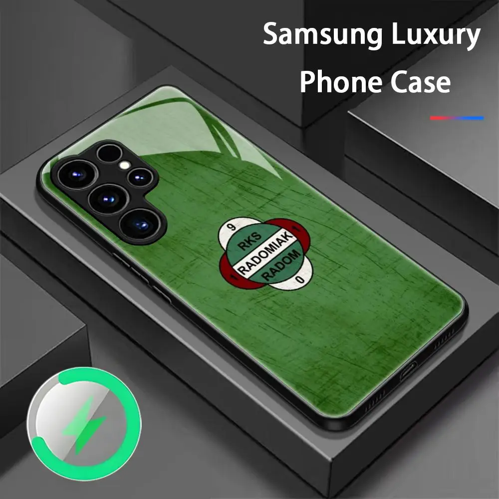 Фото Израильский чехол Radomiak Radom для Samsung S26 S25 S24 S23 S22 S21 S20 Plus Ultra, стеклянный магнитный чехол №4
