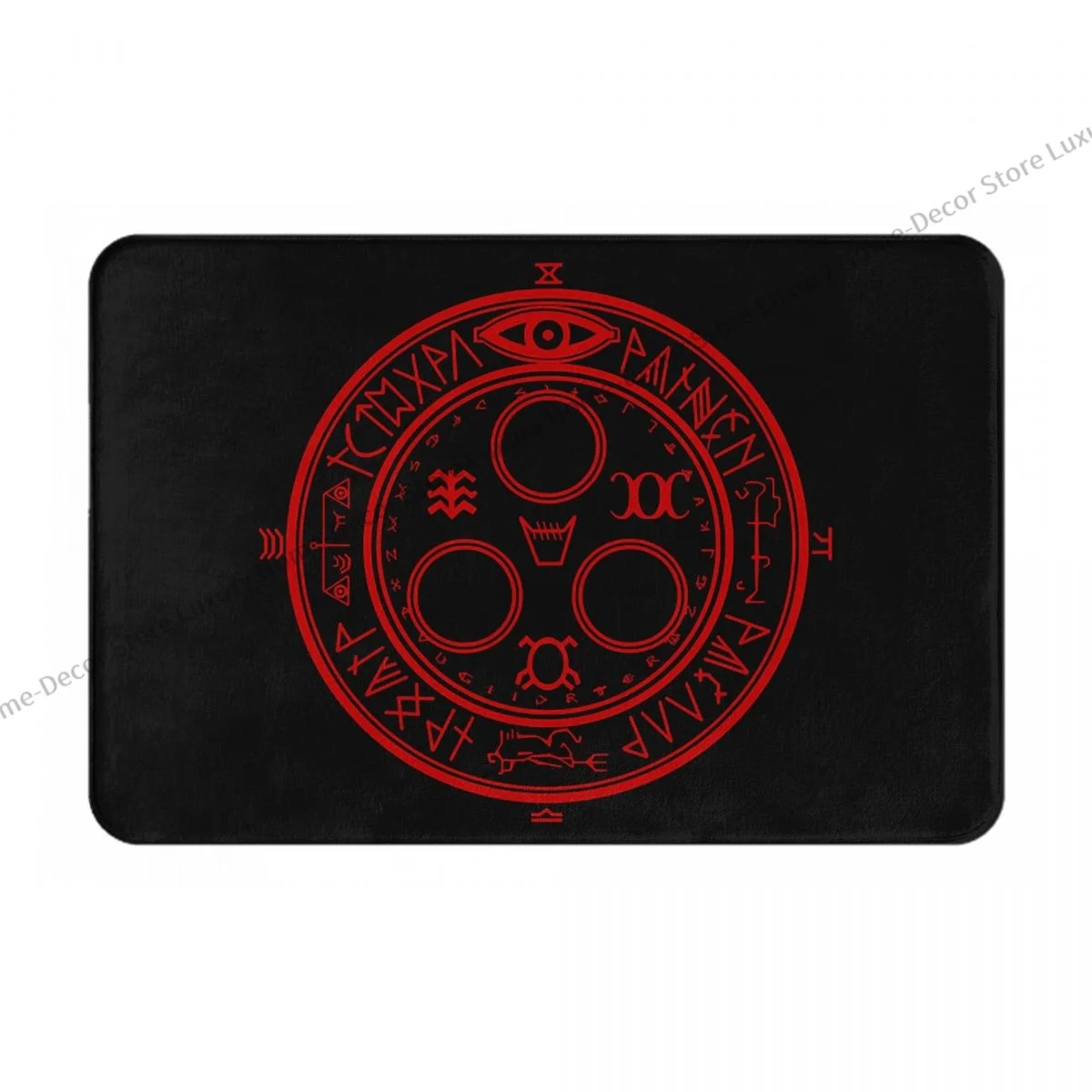 Тихий игровой коврик для ванной комнаты с эмблемой фланелевый входной двери