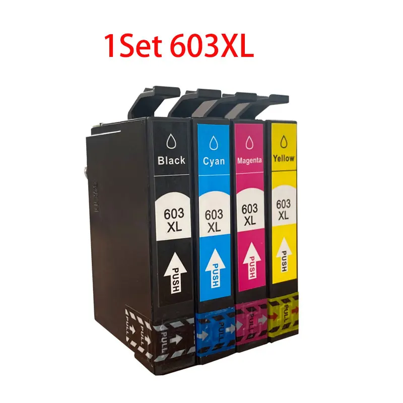 Полный набор картриджей для принтера Epson XP 603 2100 2105 3100 3105 4100 4105 2810 2830