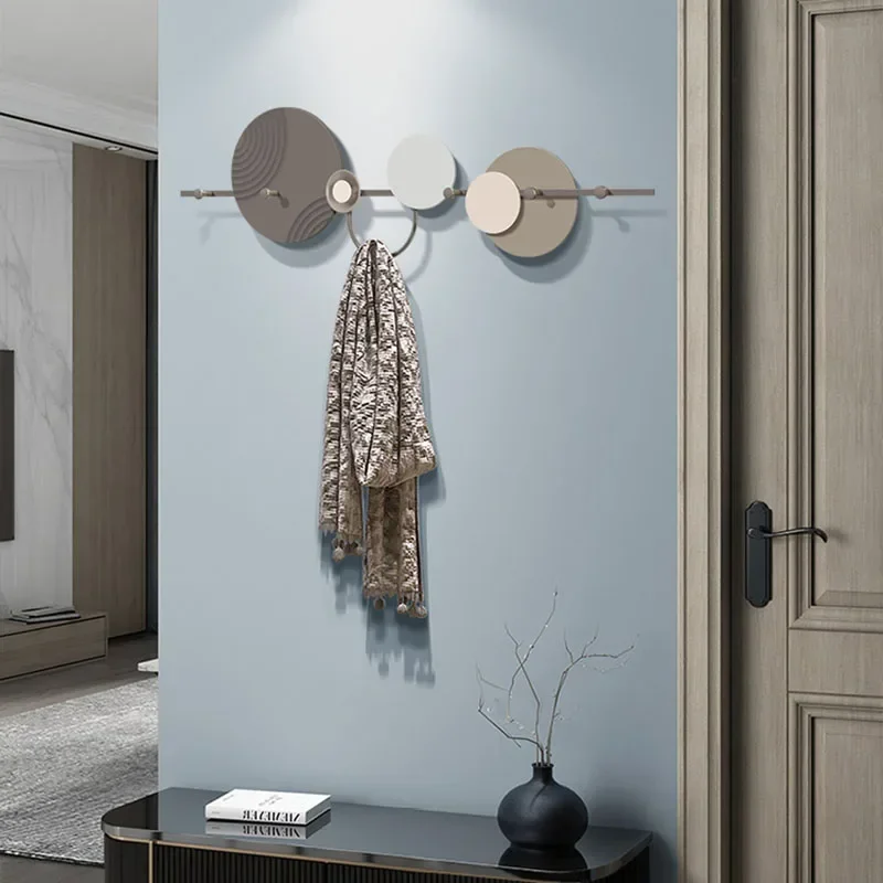 Металлическая роскошная вешалка для одежды платье спальня настенная