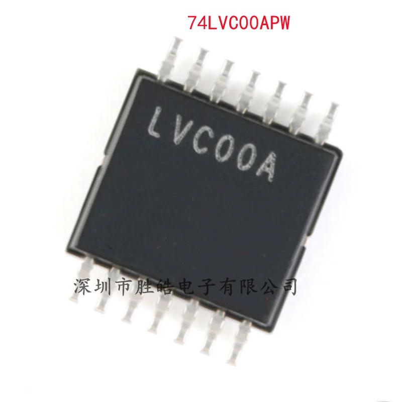 

(10PCS) NEW 74LVC00APW , 118 74LVC00 Quad 2-Input Logic Chip with Non-Gate TSSOP-14 74LVC00APW Integrated Circuit