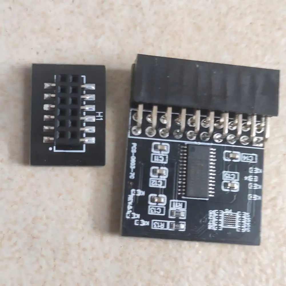 

TPM 2.0 Encryption Security Module Remote Card Support System Win11 Version 12pin 20pin Dedicated 2.0 Board Supports X2W7