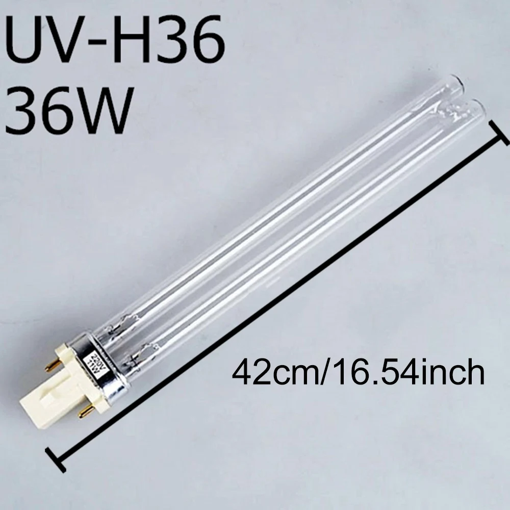 

UV лампа для стерилизации, двойная трубка, 2-контактная основа G23