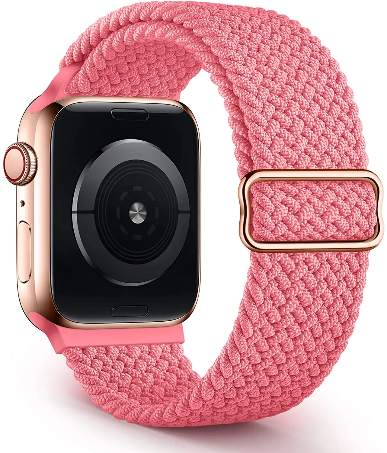 

Ремешок эластичный для apple watch band 44 мм 40 мм 38 мм 42 мм 3 4 5 6 se, нейлоновый браслет для iWatch Series 7 41 мм 45 мм