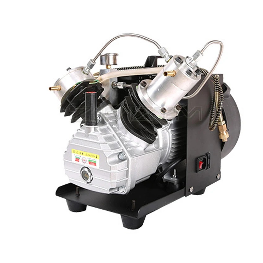 Двухцилиндровый воздушный компрессор PCP 4500 фунтов на квадратный дюйм насос