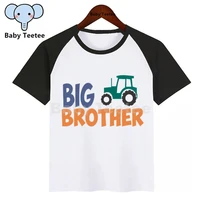 girls boys cartoon i am going to be a big brother print t shirt kids party clothes cute anime children top teesdrop ship