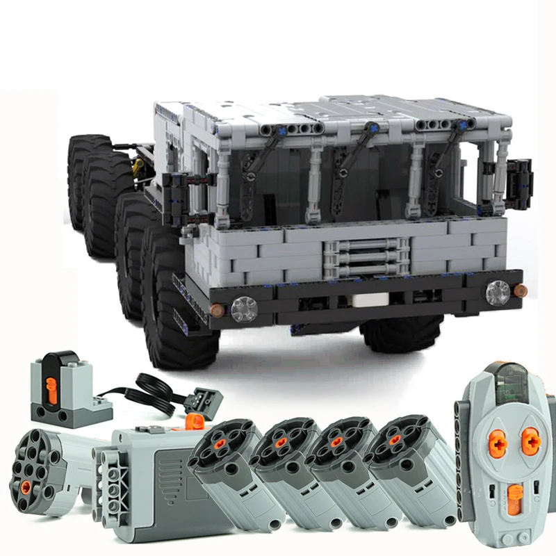 Новинка MZKT7930 8X8 внедорожник для скалолазания высокотехнологичная модель автомобиля с дистанционным управлением наборы строительных блоков Кирпичи игрушки «сделай сам» подарок подходит для 22149