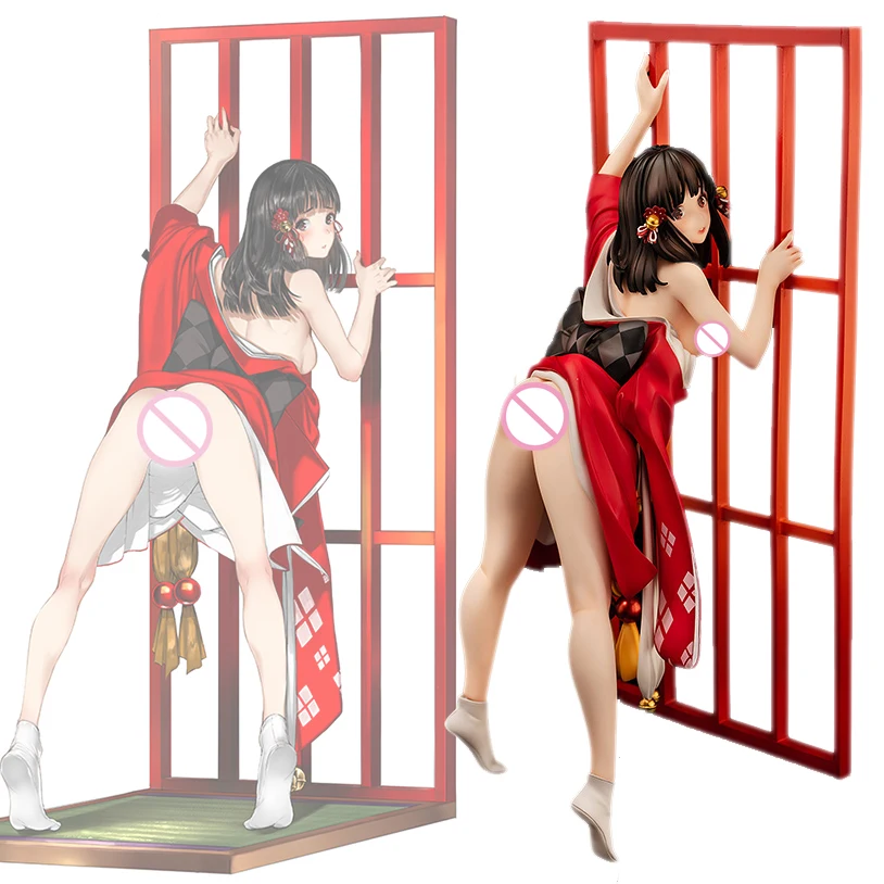 

26CM Anime Native Magic Bullets Adesugata San Ade Sugata III 1/6 PVC Action Figure Collection Model Toys Gift Ornament Figurine