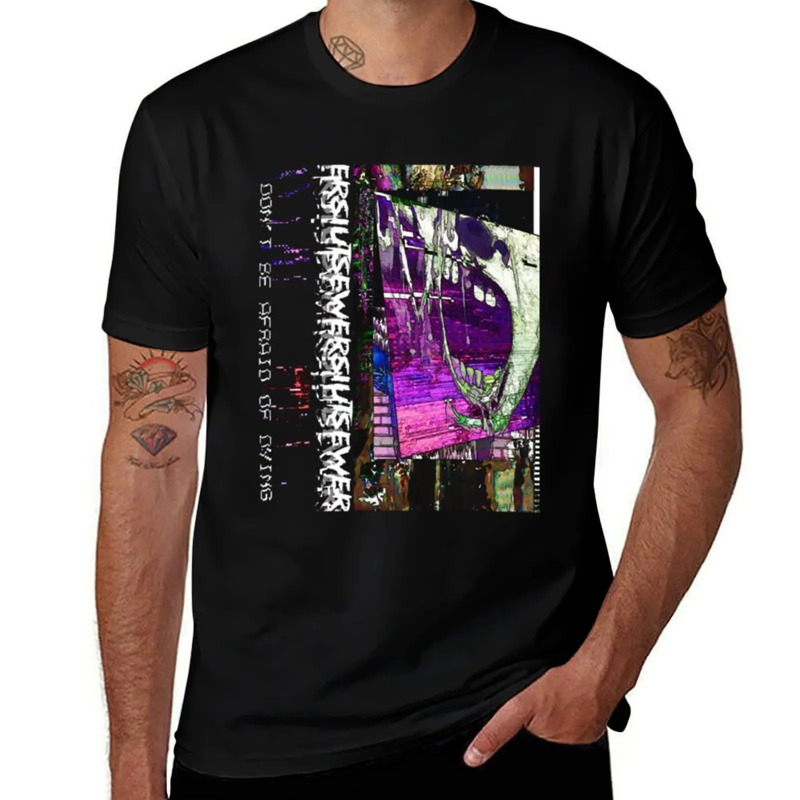 SEWERSLVT футболка хлопок мужская S-6XL