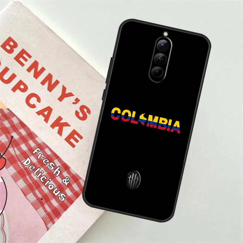 Чехол-бампер для телефона с флагом Колумбии