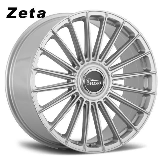 Фото RIZO Design ZETA 22-дюймовые глянцевые черные диски из сплава 8J в шахматном порядке, 4 шт. для автомобиля послепродажного обслуживания, высокая производительность №1