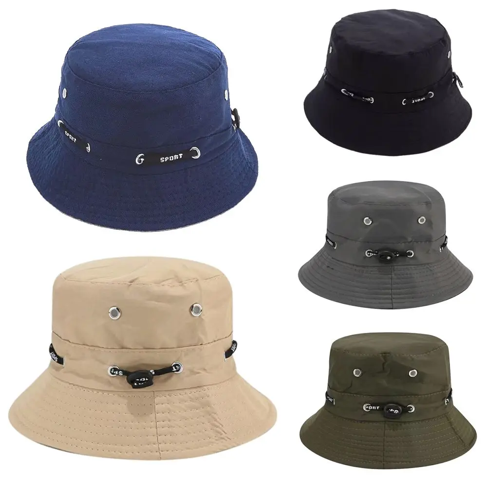 

New Adjustable Outdoor Casual Camouflage Summer Sun Caps Sunscreen Fisherman Cap Bucket Hat