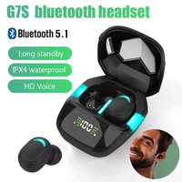 g7s gaming wireless headphones touch control noise cancelling bluetooth earphones streo sports headset wireless bluetooth 5 1