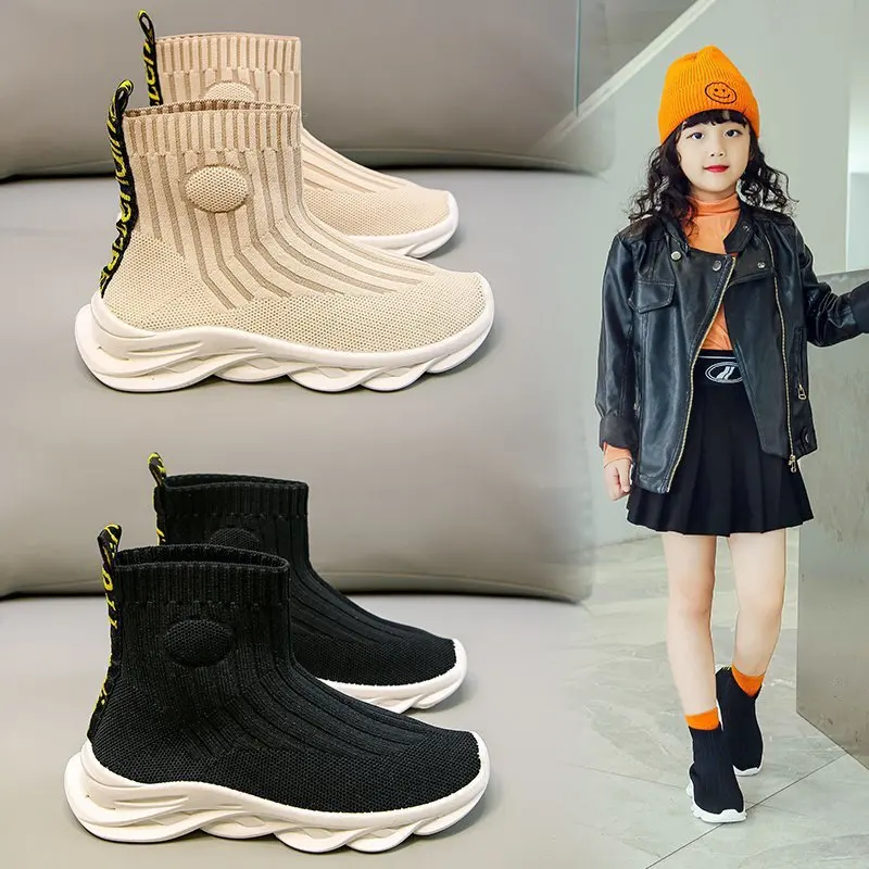 

Кроссовки для мальчиков и девочек, дышащие спортивные носки для оргазма, осень 2022