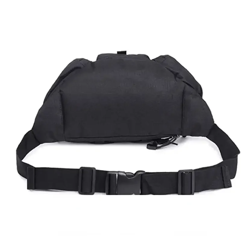 Tactical Fanny Pack Waterproof Waist Bag Pack Utility Hip Pack Bag With Adjustable Strap  Fishing Cycling