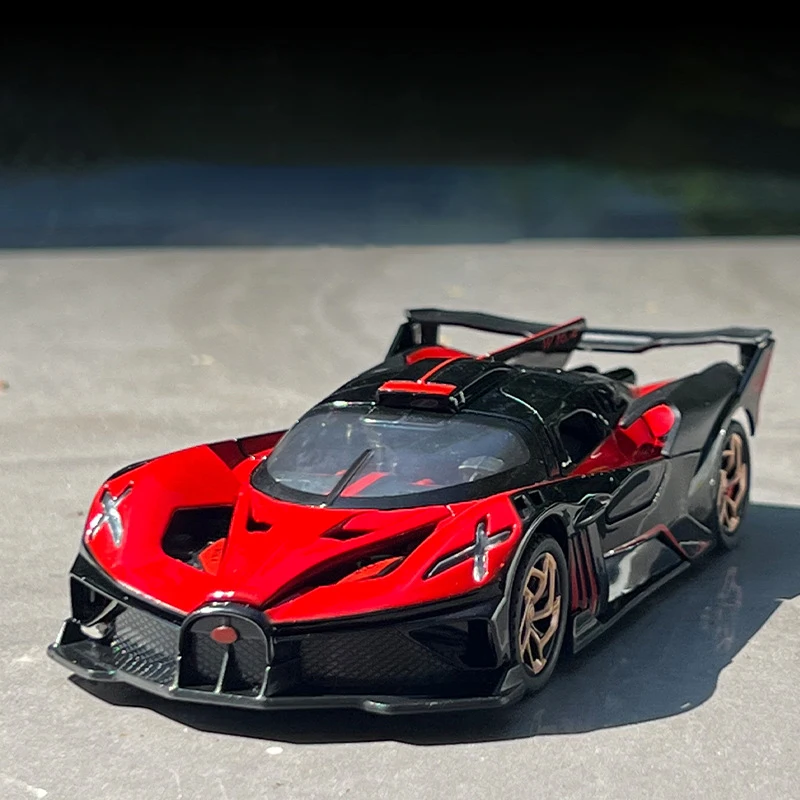 

Модель автомобиля Bugatti Bolide из сплава, в масштабе 1:32