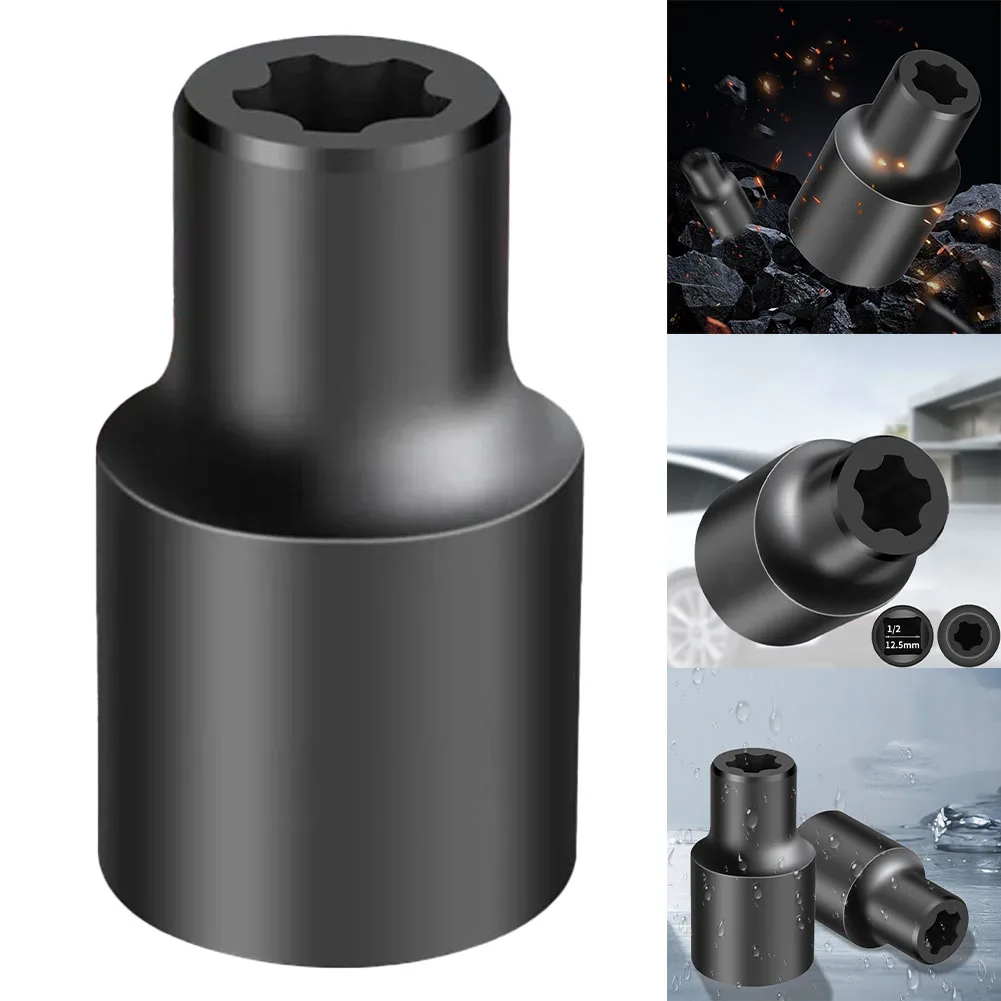 

Инструмент для снятия винта крышки батарейного отсека для Tesla 5-зубчатый специальный автомобильный инструмент для снятия крышки батарейного отсека, сменный торцевой ключ, сталь